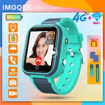 Nye Smart Watch Barn GPS Wifi 4G LT21 Tracker Vanntett Smartwatch Barn videoanrop Telefonen Se Ringe Tilbake Overvåke Smartwatch