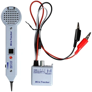 Tone Generator Kit,Wire Sporing Kretsen Tester,200EP Høy Nøyaktighet Kabel-Toner Detektor Finder Tester,Induktiv Forsterker