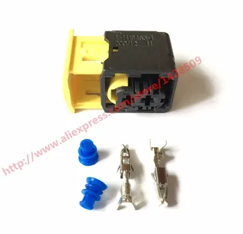 1 Sett 1-1418483-1 TE Tyco AMP 2-Pin, 3,5 mm Vanntett Auto-Kontakt Koble Med gummipakninger Og Terminaler