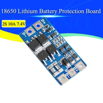 2S 10A 7.4 V lithium batteri 18650 beskyttelse styret 8.4 V balansert funksjon/overladet God beskyttelse