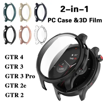 PC-Beskyttende Deksel For Amazfit GTR 4 GTR4 Full Screen Protector Case For Amazfit GTR 2e 3 Pro Watch Beskyttelse Shell Accessorie