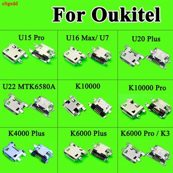For Oukitel K6000 Pluss K4000 K10000 Pro U22 B16 maks B15 Pro U15S K8-Mikro-usb-og jack kontakt Dock Lader lader Port-Kontakt