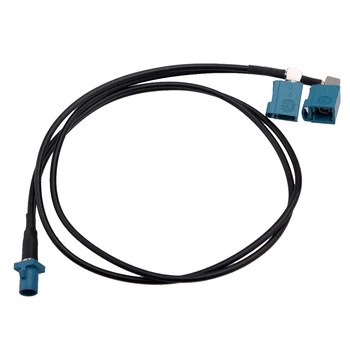 Bil GPS Antenne Splitter-Kabel som Passer for BMW-Mercedes-Benz Audi Audio Media Navigasjon System Android-Skjermen