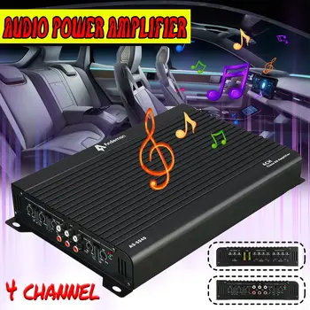 Andeman 4 Kanal 12V AS-5040 Bil Amplifers 4CH Kraftig Mini HiFi Digital Stereo Audio Bass Power Amp Enheten Biler Subwoofer