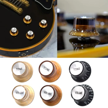 Musikkinstrumenter Potensiometer Knotter Volum Tone Elektrisk Gitar Hastighet kontrollbryter for LP-SG