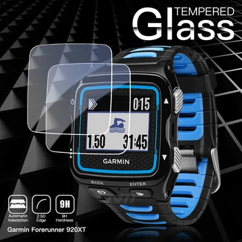 Skjermbeskytter for Garmin Forerunner 920 XT 920XT Smart Watch Herdet Glass eksplosjonsbeskyttede Beskyttende film Tilbehør