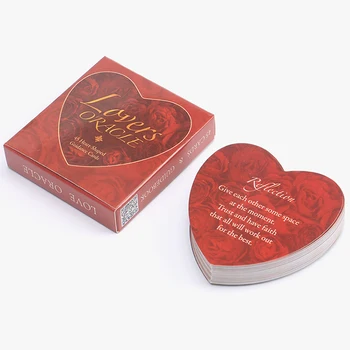 45pcs Kjærlighet Oracle-Kort Tarot-Kortstokk Bord Spill å Spille Kort Hjertet spåing Kort Åndelige Poker Party Interaktive Leken
