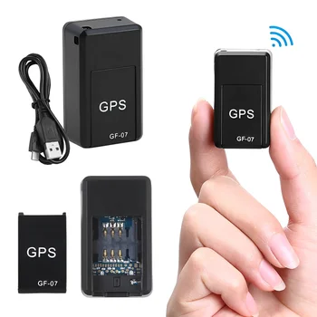 GF-07 Mini GPS Tracker Sterke Magnetiske Montere SIM-Positioner Bil Motorsykkel i sanntid Sporing Anti-mistet Locator Auto Tilbehør