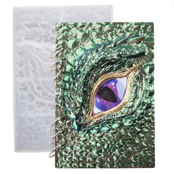 Dragon Eye Bestill Skinn bokomslag Dragon Speil Silikon Mold 