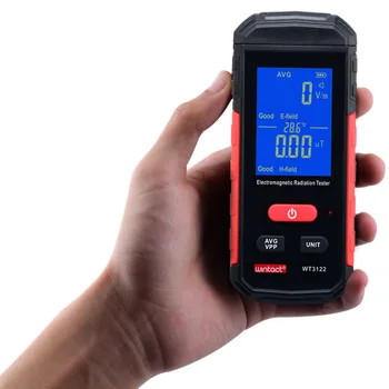 Geiger counter nye WT3122 elektromagnetiske felt detektor bølge radiator mobiltelefonen stråling tester audible visuell alarm