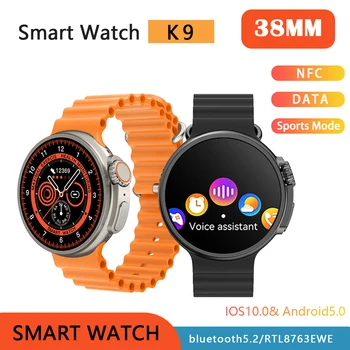 Nye 2023 Smart Watch NFC Smartwatch Menn Kvinner Bluetooth-Anrop Trådløs Lading Fitness Armbånd HD-Skjermen Sports SmartWatch ios
