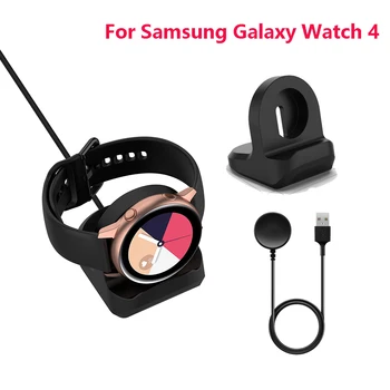 Ladekabel For Samsung Galaxy Se 4 LTE Klassisk Klokke 3 Aktive 2 Universal Smartwatch Lade Dock Brakett Non-slip Base