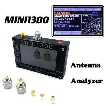 HF/VHF/UHF-Antenne Analyzer 0.1-1300MHz Mini1300 Antenne Analyzer Måling av S-Parametere Frequency Analyzer
