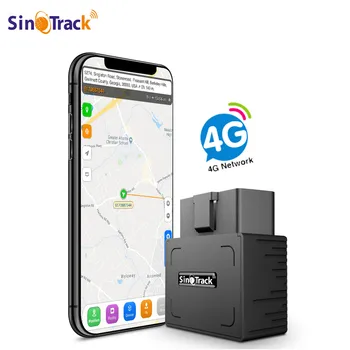 4G GPS Tracker Mini ST-902L Innebygde Batteriet OBD II 16PIN interface device for Bil-bil med online sporing programvare