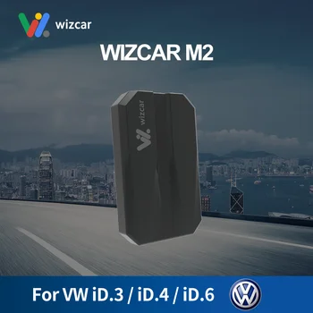 VW iD4 Crozz iD6 iD3-Android Auto Waze Google Maps Musikk Youtube-Video WIZCAR M2 Laget for Volkswagen EV Biler iD3 iD4X iD6X