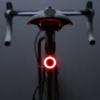 Sykkel Lys USB Oppladbar Led Sykkel Lys Multi Belysning Moduser Flash Hale Bak Sykkel Lys for Fjell Sykkel Tilbehør