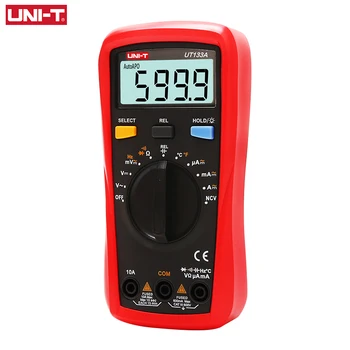 ENHET UT133A UT133B Profesjonell Digital Multimeter AC DC Spenning Tester Voltmeter Ammeter Frekvens Kapasitans Meter